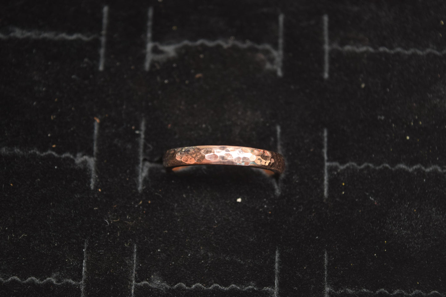 Handmade Hammered Copper Band